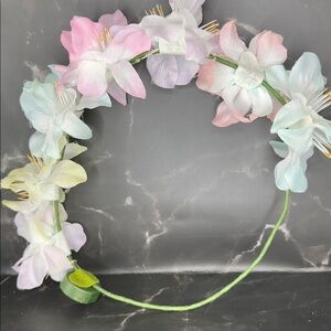 Pink Floral Headband